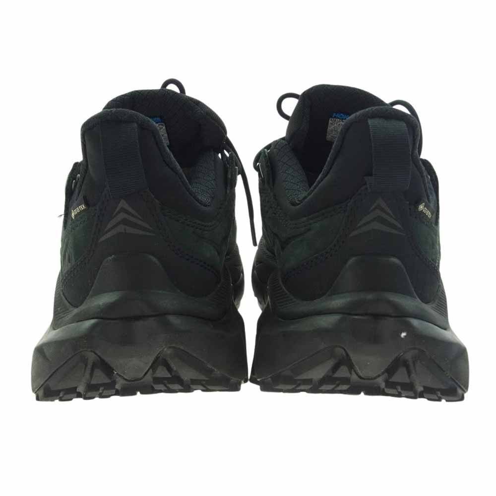 HOKA ONE ONE ホカ オネオネ KAHA 2 LOW GTX KAHA 2 LOW GTX ゴアテックス トリプルブラック トレイル ランニング シューズ ブラック系 27cm【中古】