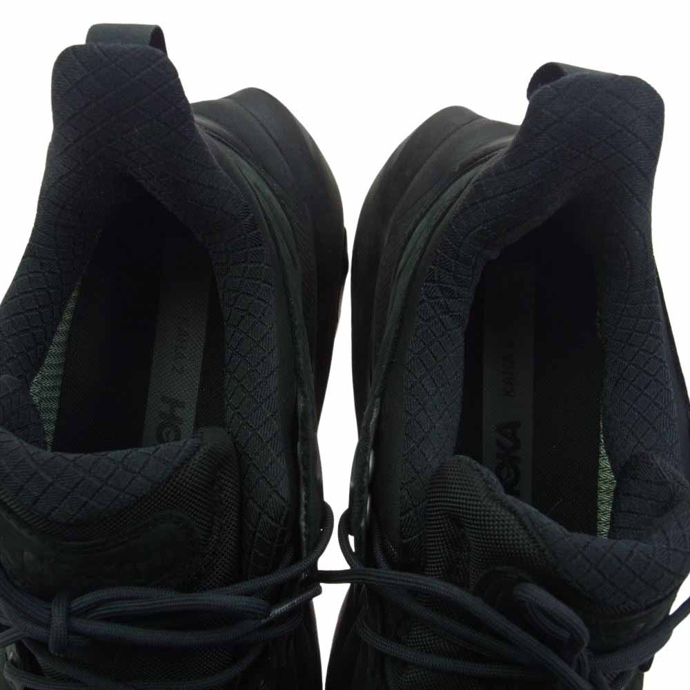 HOKA ONE ONE ホカ オネオネ KAHA 2 LOW GTX KAHA 2 LOW GTX ゴアテックス トリプルブラック トレイル ランニング シューズ ブラック系 27cm【中古】