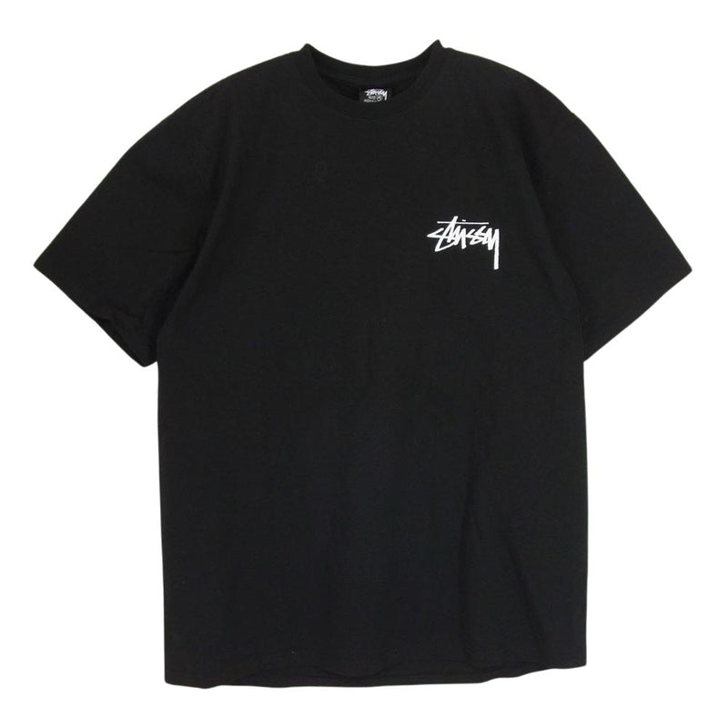 STUSSY ステューシー LOW TIDE TEE フォト グラフィック プリント 半袖Tシャツ ブラック系 M【中古】