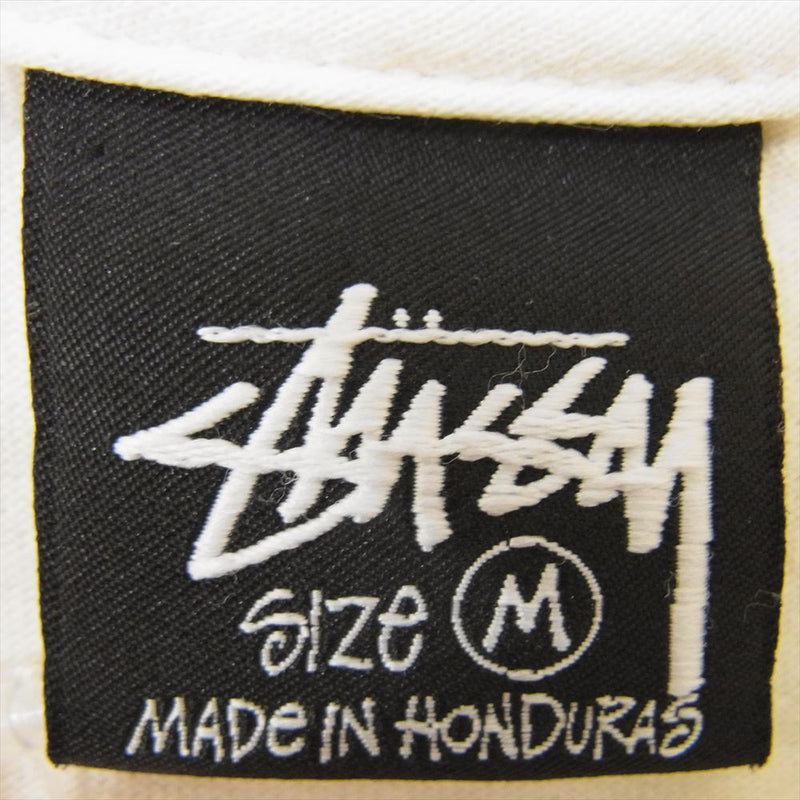 STUSSY ステューシー 24SS BUILT TO LAST TEE PIGMENT DYED 半袖 Tシャツ オフホワイト系 M【中古】