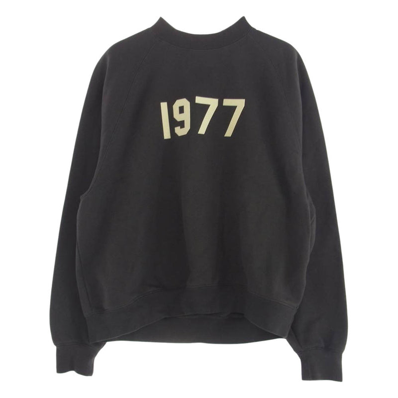 FEAR OF GOD フィアオブゴッド ESSENTIALS エッセンシャルズ 1977 クルーネック スウェット トレーナー チャコール系 M【中古】