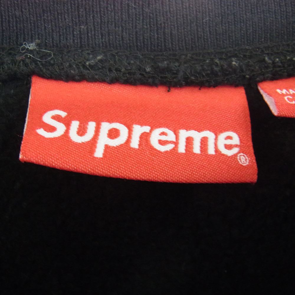 Supreme シュプリーム 18AW Box Logo Crewneck ボックス ロゴ クルーネック スウェット トレーナー ブラック系 M【中古】