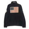 Supreme シュプリーム 17SS × THE NORTH FACE ノースフェイス 17SS  Trans Antarctica Expedition Fleece Jacket アメリカン フラッグ フリース ブルゾン ジャケット ブラック系 M【中古】