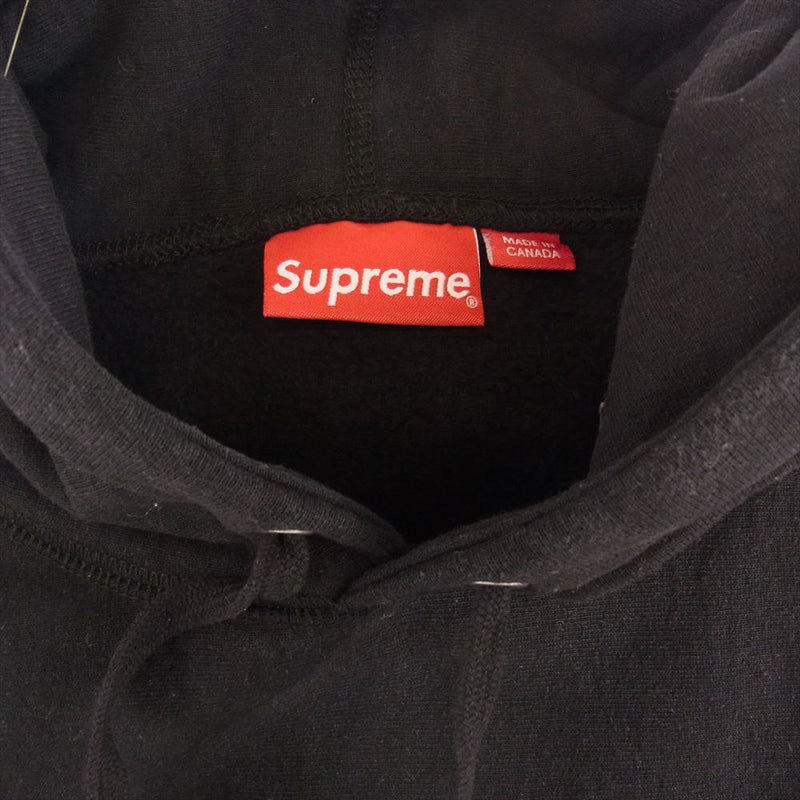 Supreme シュプリーム 20AW Cross Box Logo Hooded Sweatshirt クロス ボックス ロゴ スウェット トレーナー ブラック系 M【中古】