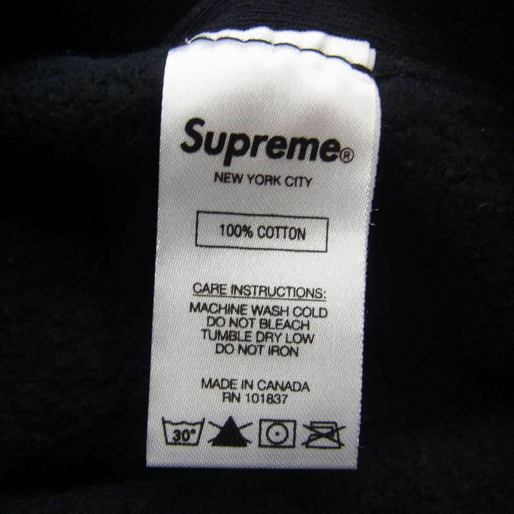 Supreme シュプリーム 20AW Cross Box Logo Hooded Sweatshirt クロス ボックス ロゴ スウェット トレーナー ブラック系 M【中古】