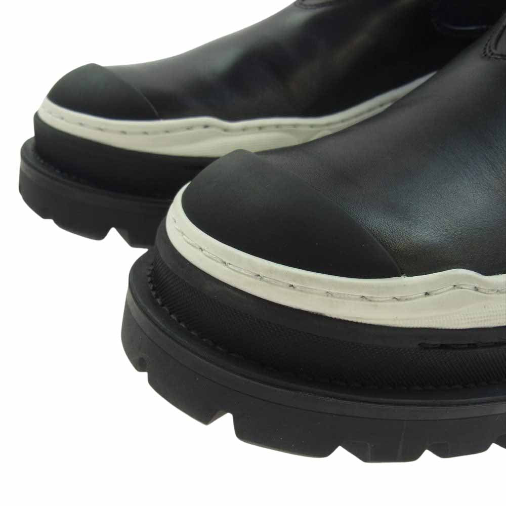 DIOR HOMME ディオールオム × Sacai サカイ EXPL CHESEA エクスプローラー チェルシー ブーツ ブラック系 42【美品】【中古】