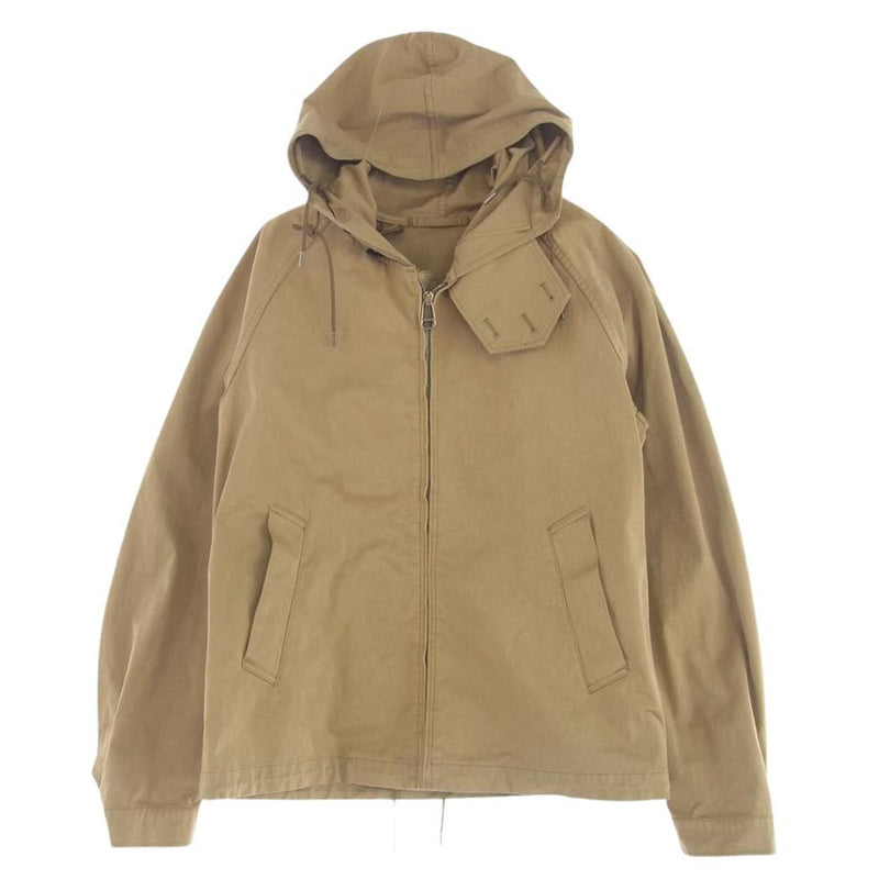 テンシー 23261 国内正規品 イタリア製 TC-JJ1020 ANORAK B7／7 アノラック フーディ ジャケット ベージュ系 44【中古】