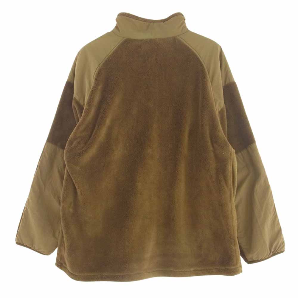 米軍 8415-01-580-1362 ECWCS GEN III L3 Tan Fleece Jacket エクワックス フリース ジャケット ブラウン系 XL【中古】