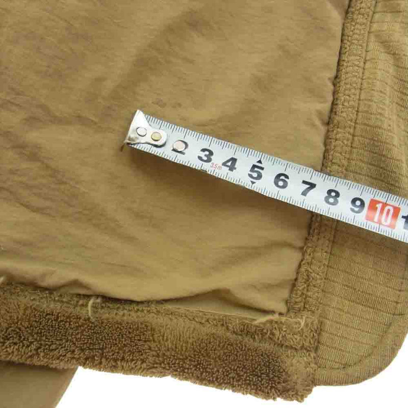 米軍 8415-01-580-1362 ECWCS GEN III L3 Tan Fleece Jacket エクワックス フリース ジャケット ブラウン系 XL【中古】