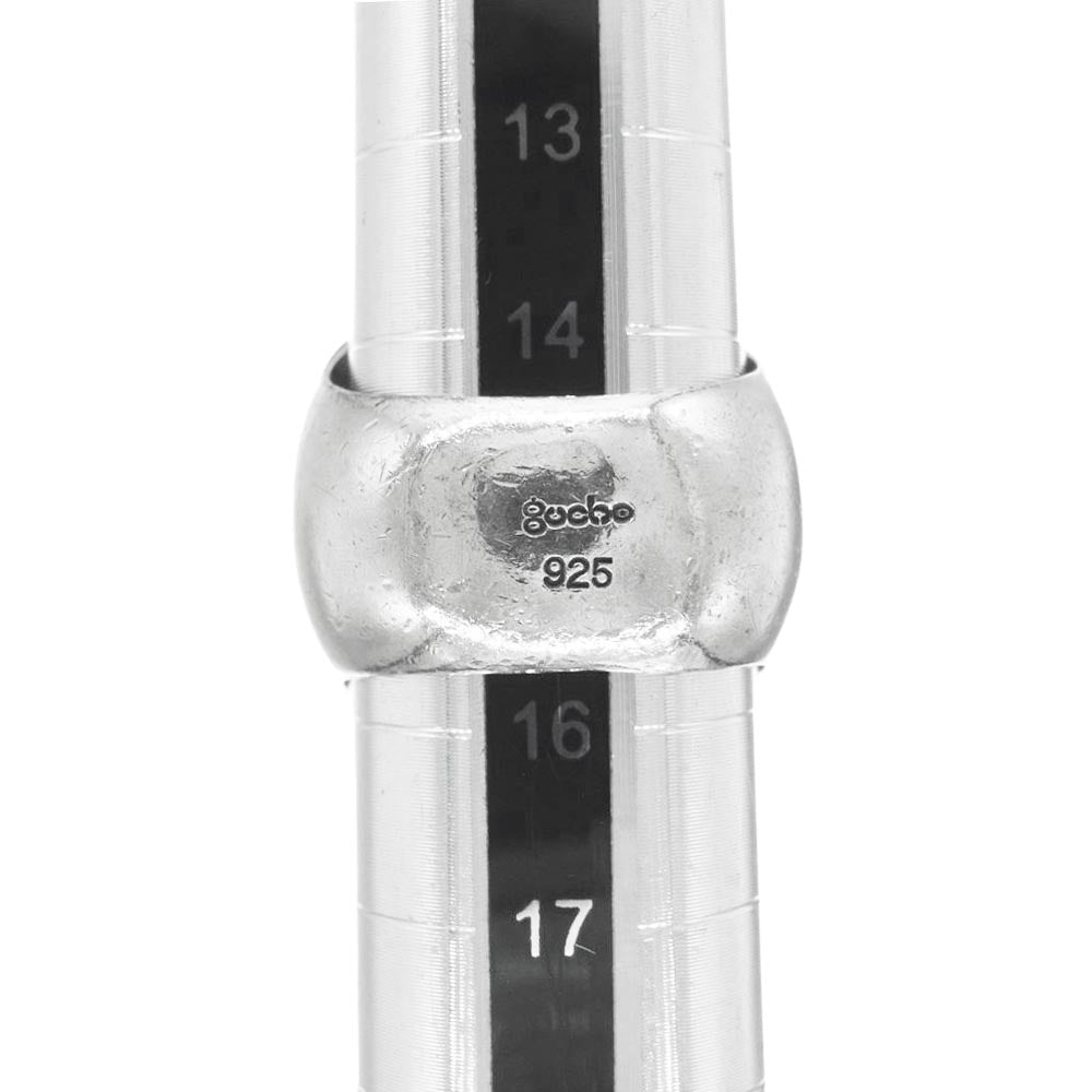 Gucho ガッチョ gcr013dagger 缶付属 SCRIBE RING ｗ/DAGGER スクライブ リング ダガー シルバー系 15.5号【中古】