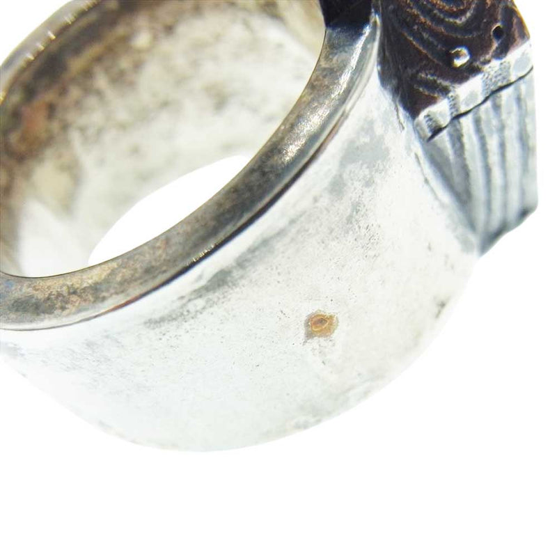 Gucho ガッチョ gcr014 ギャランティカード付属 COFFIN RING コフィン リング シルバー系 16.5号【中古】