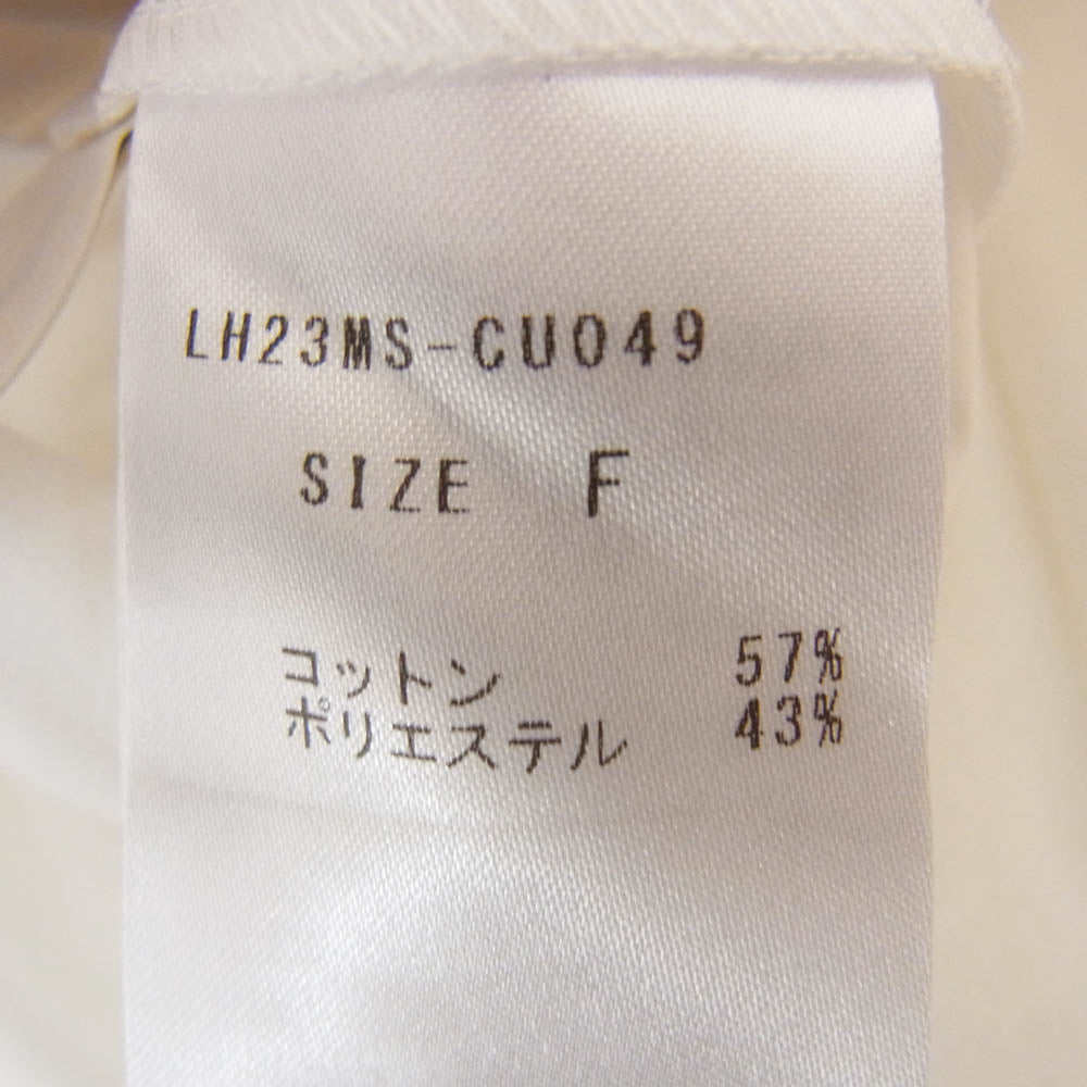 ローヘン LH23MS-CU049 スタンドカラー スリーブレス カットソー ホワイト系 F【中古】