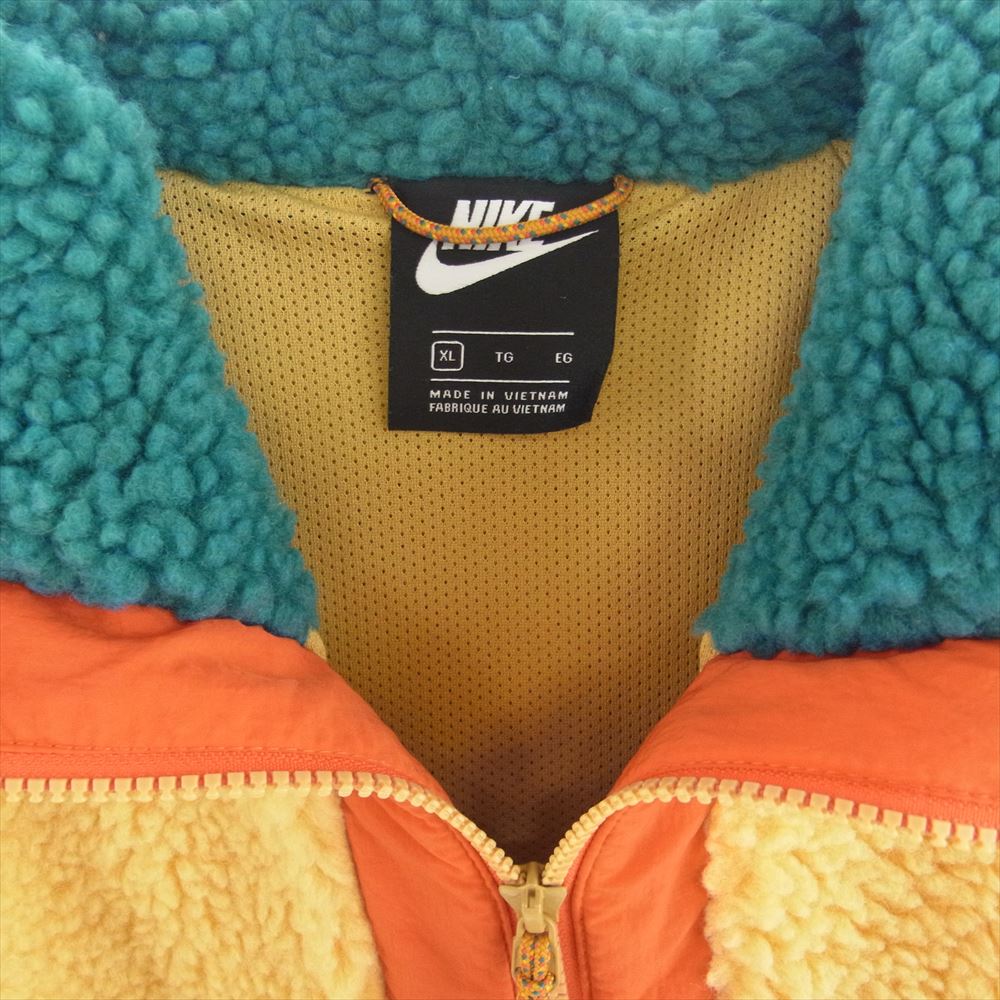 NIKE ナイキ BV3767-723 NSW HE HOODIE HZ WINTER ハーフジップ ボア フリース プルオーバー パーカー ジャケット マルチカラー系 XL【中古】