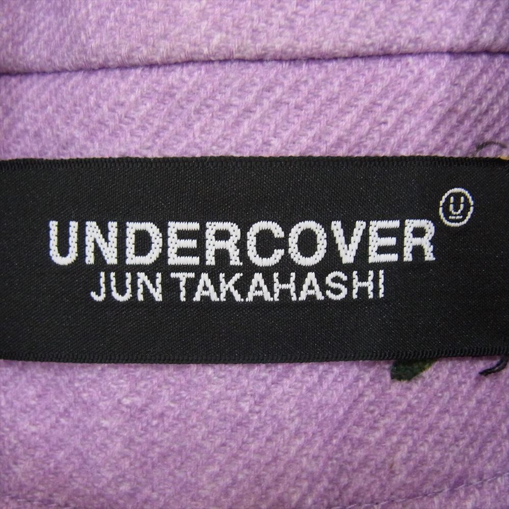 UNDERCOVER アンダーカバー 18AW UCV4311 2001年宇宙の旅 A SPACE ODYSEEY スペース オデッセイ グラフィック コート 総柄 ガウン パープル系 3【中古】
