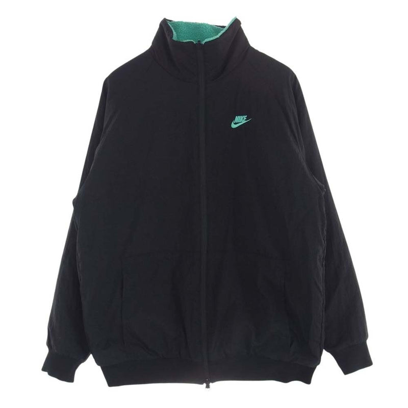 NIKE ナイキ BQ6546-301 BIG SWOOSH BOA JACKET ボア フリース ジャケット グリーン系 エメラルドグリーン系 XL【中古】