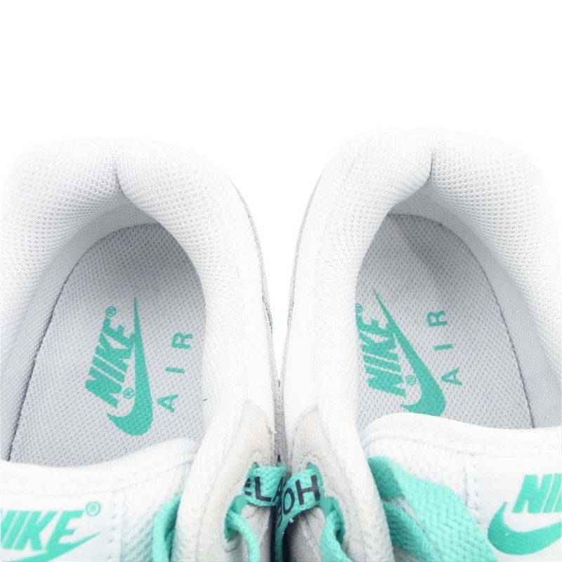 NIKE ナイキ DZ4549-001 Air Max 1 Clear Jade エアマックス クリア ジェイド ローカット スニーカー ホワイト系 ライトブルー系 28.5cm【中古】