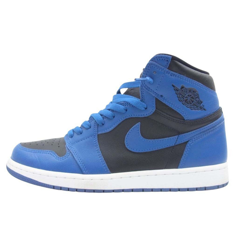 NIKE ナイキ 555088-404 AIR JORDAN1 RETRO OG DARK MARINA BLUE エアジョーダン レトロ ダークマリーナ ブルー ハイカット スニーカー ブラック系 ブルー系 28.5cm【中古】