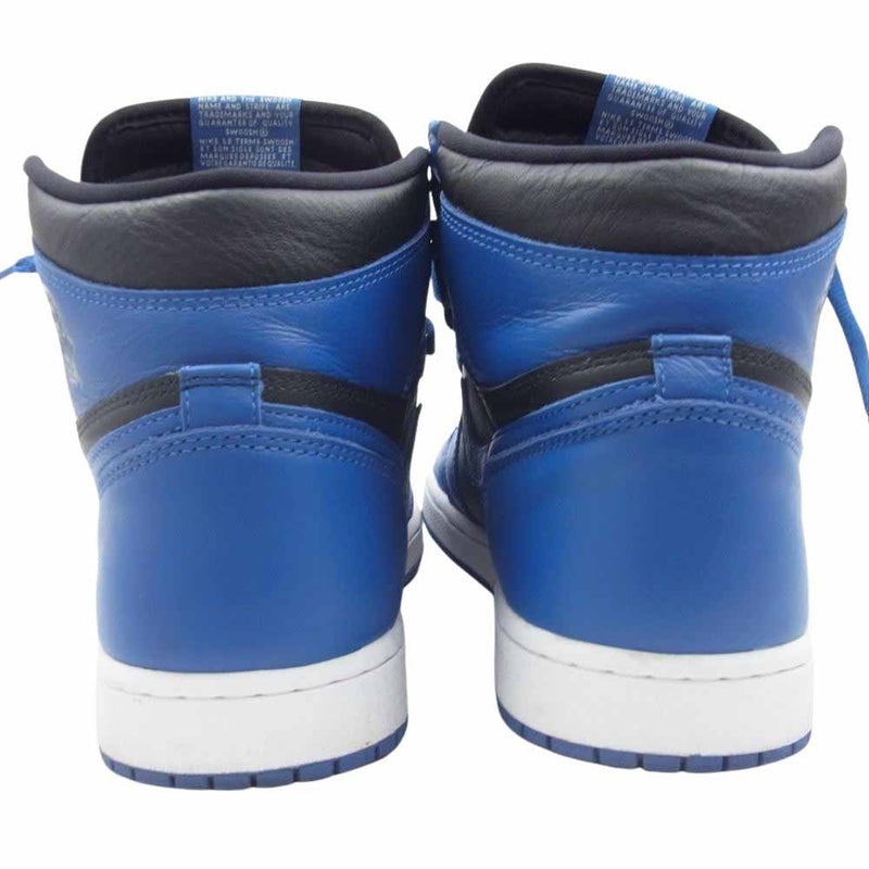 NIKE ナイキ 555088-404 AIR JORDAN1 RETRO OG DARK MARINA BLUE エアジョーダン レトロ ダークマリーナ ブルー ハイカット スニーカー ブラック系 ブルー系 28.5cm【中古】