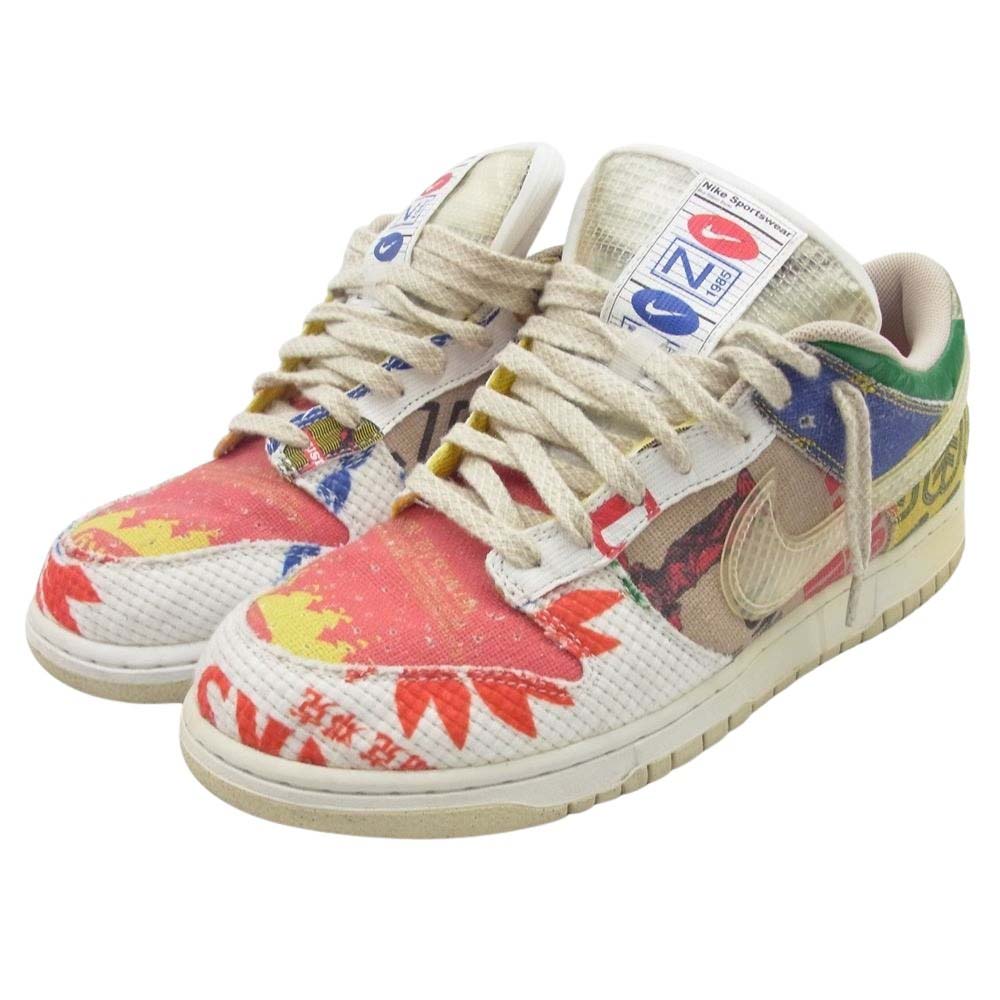 NIKE ナイキ DA6125-900 DUNK LOW CITY MARKET ダンク シティ マーケット ローカット スニーカー マルチカラー系 28.5cm【中古】