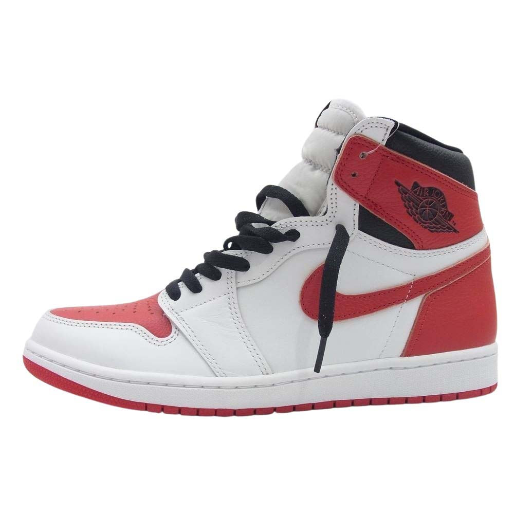 NIKE ナイキ 555088-161 AIR JORDAN 1 RETRO HIGH OG Heritage エアジョーダン1 ヘリテージ ハイカット スニーカー ホワイト系 レッド系 28.5cm【新古品】【未使用】【中古】