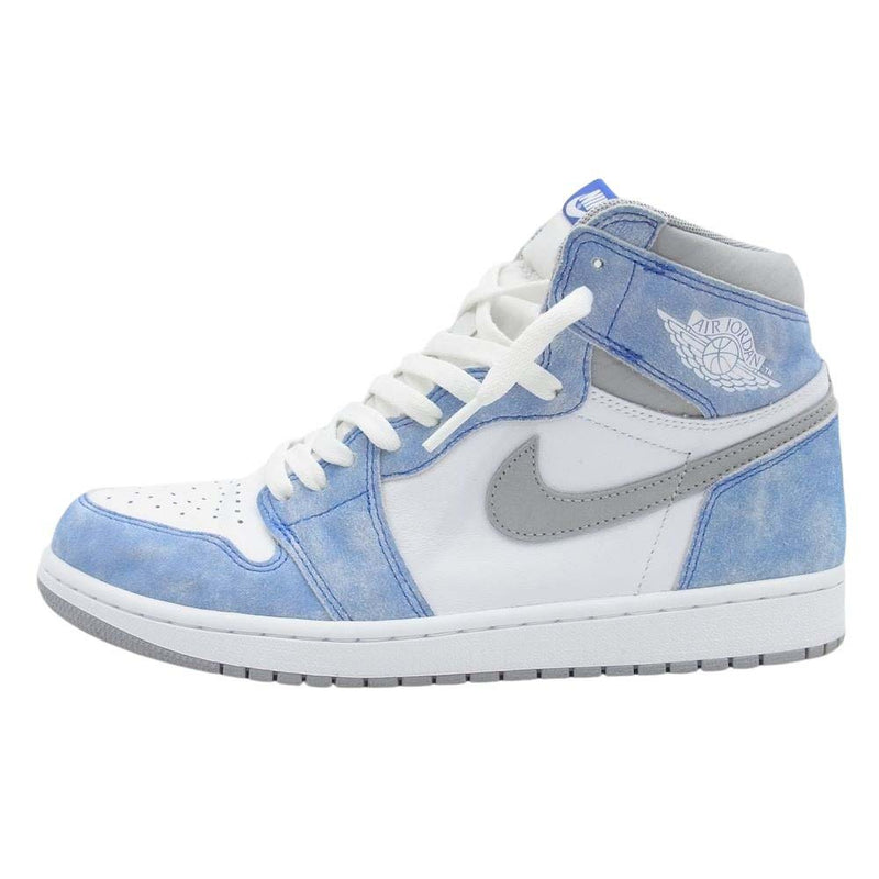 NIKE ナイキ 555088-402 Air Jordan 1 High OG Hyper Royal エアジョーダン1 ハイ OG ハイパーロイヤル ハイカット スニーカー ホワイト系 インディゴブルー系 28.5cm【中古】