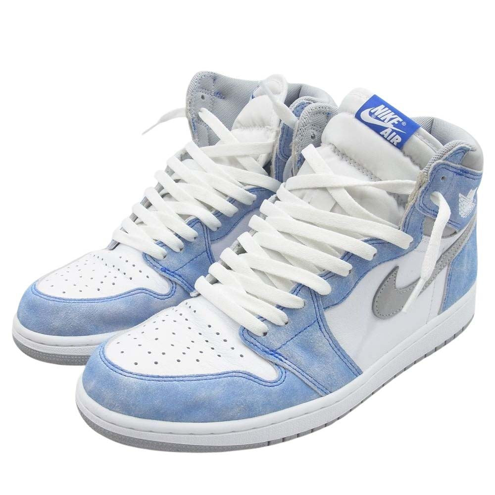 NIKE ナイキ 555088-402 Air Jordan 1 High OG Hyper Royal エアジョーダン1 ハイ OG ハイパーロイヤル ハイカット スニーカー ホワイト系 インディゴブルー系 28.5cm【中古】