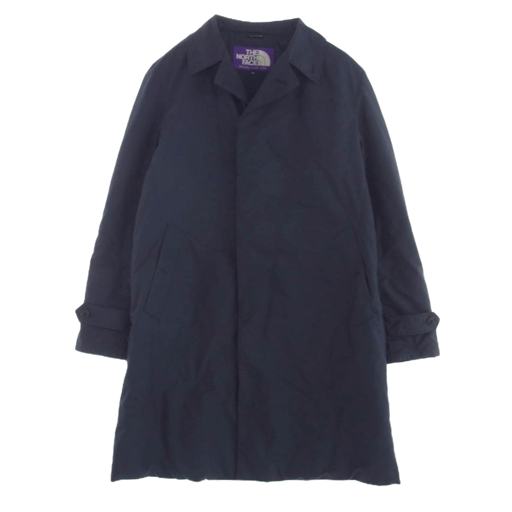 THE NORTH FACE ノースフェイス NY2893N PURPLE LABEL パープルレーベル ステンカラー コート ネイビー系 XS【中古】