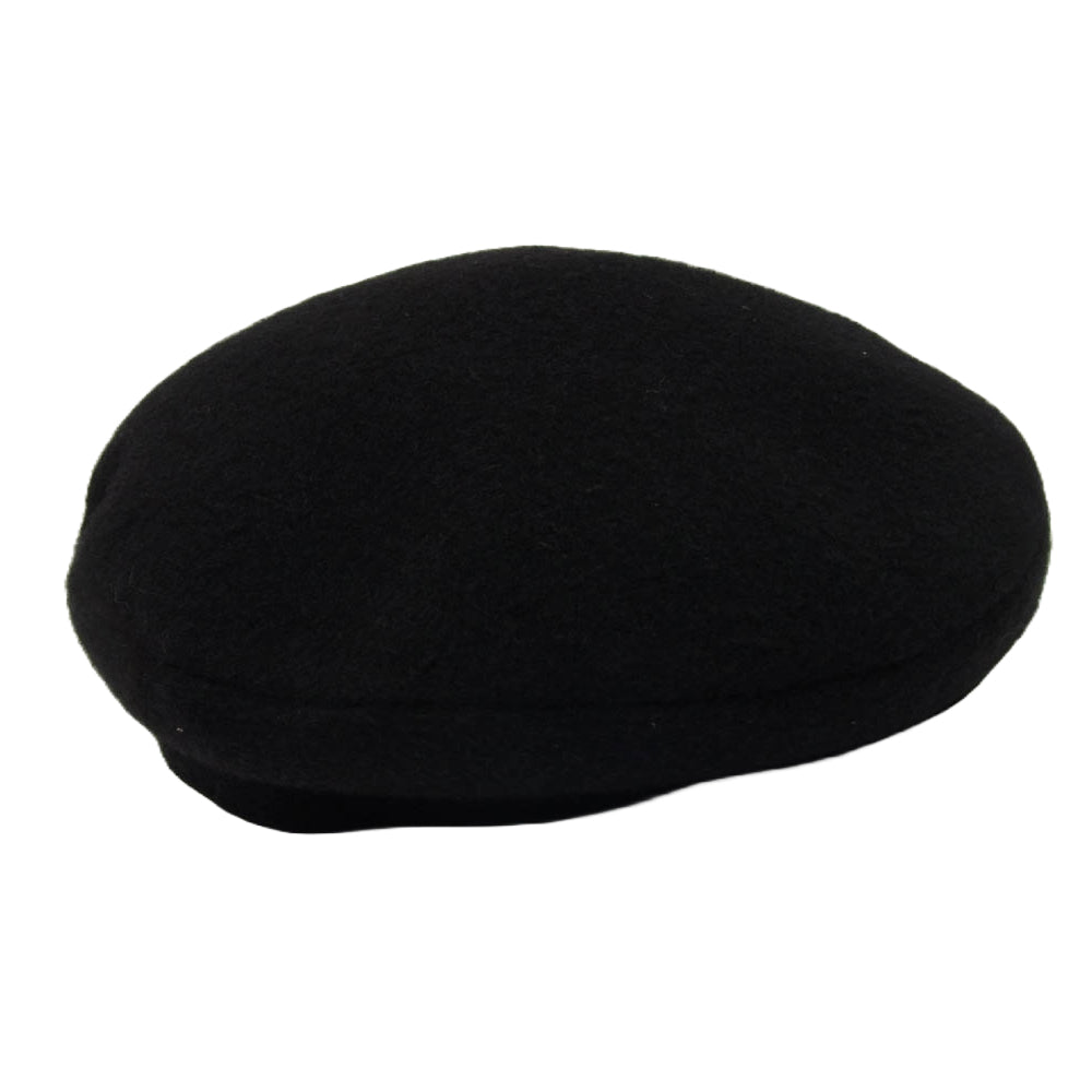 HERMES エルメス フランス製 カシミヤ100% キャスケット 帽子 ブラック系 57【中古】