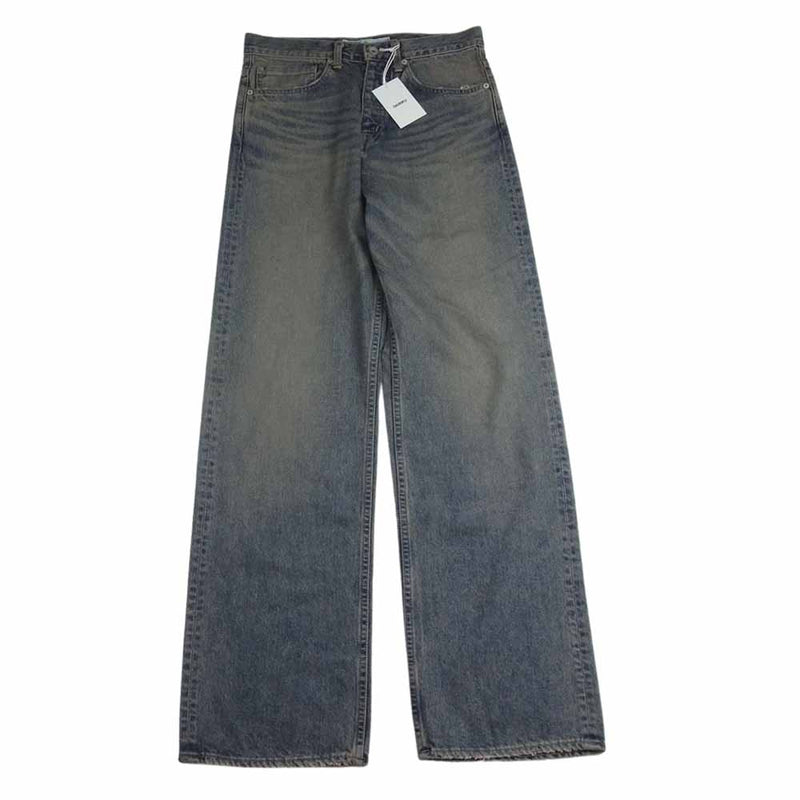 ダイリク 24SS 24SS D-13 Straight Denim Pants ウォッシュ ダメージ加工 ストレート デニム パンツ インディゴブルー系 29【美品】【中古】