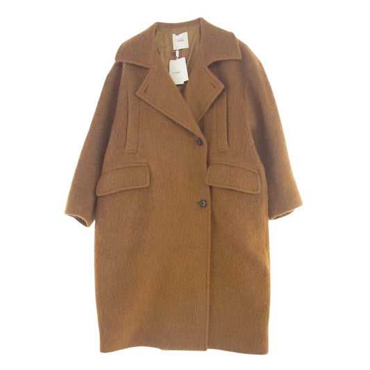 CLANE クラネ 15101-0022 SHORT SHAGGY COCOON OVER COAT ショートシャギー コクーン オーバー コート ブラウン系 1【極上美品】【中古】