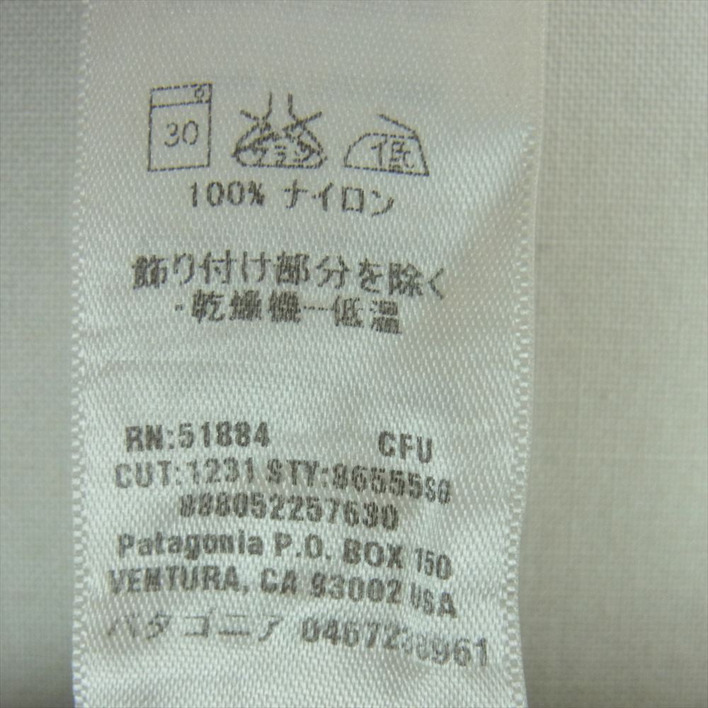 patagonia パタゴニア 10SS 86555S0 Wavefarer Boardshorts ウェーブフェアラー ボードショーツ 総柄 ショート ハーフ パンツ オレンジ系 ブラック系 34【中古】