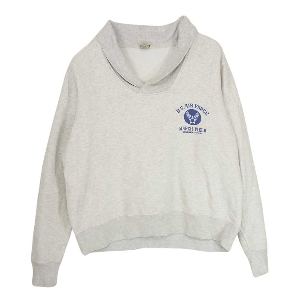Buzz Rickson's バズリクソンズ U.S. AIR FORCE プリント スウェット グレー系 L【中古】