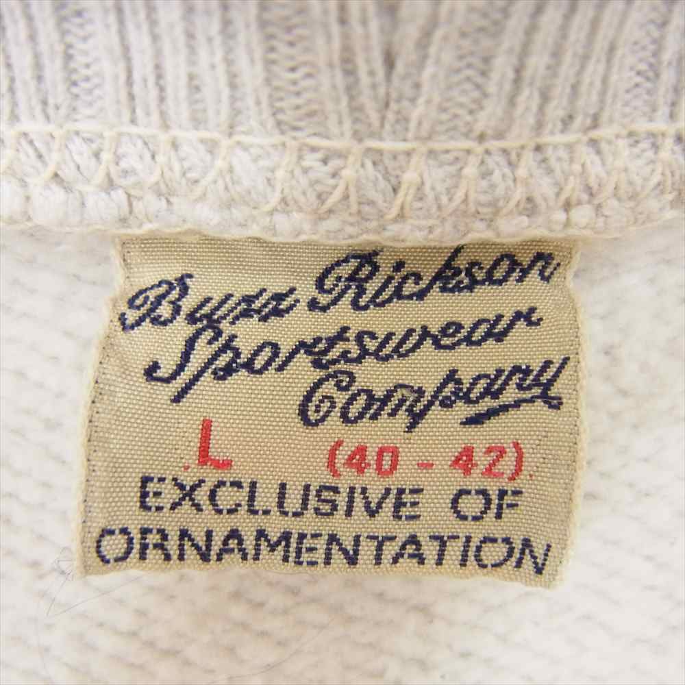Buzz Rickson's バズリクソンズ U.S. AIR FORCE プリント スウェット グレー系 L【中古】