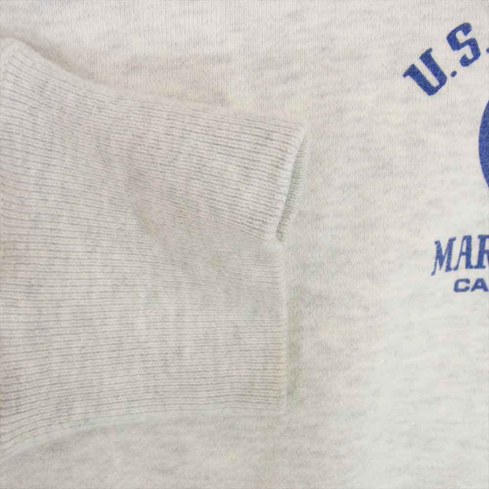 Buzz Rickson's バズリクソンズ U.S. AIR FORCE プリント スウェット グレー系 L【中古】