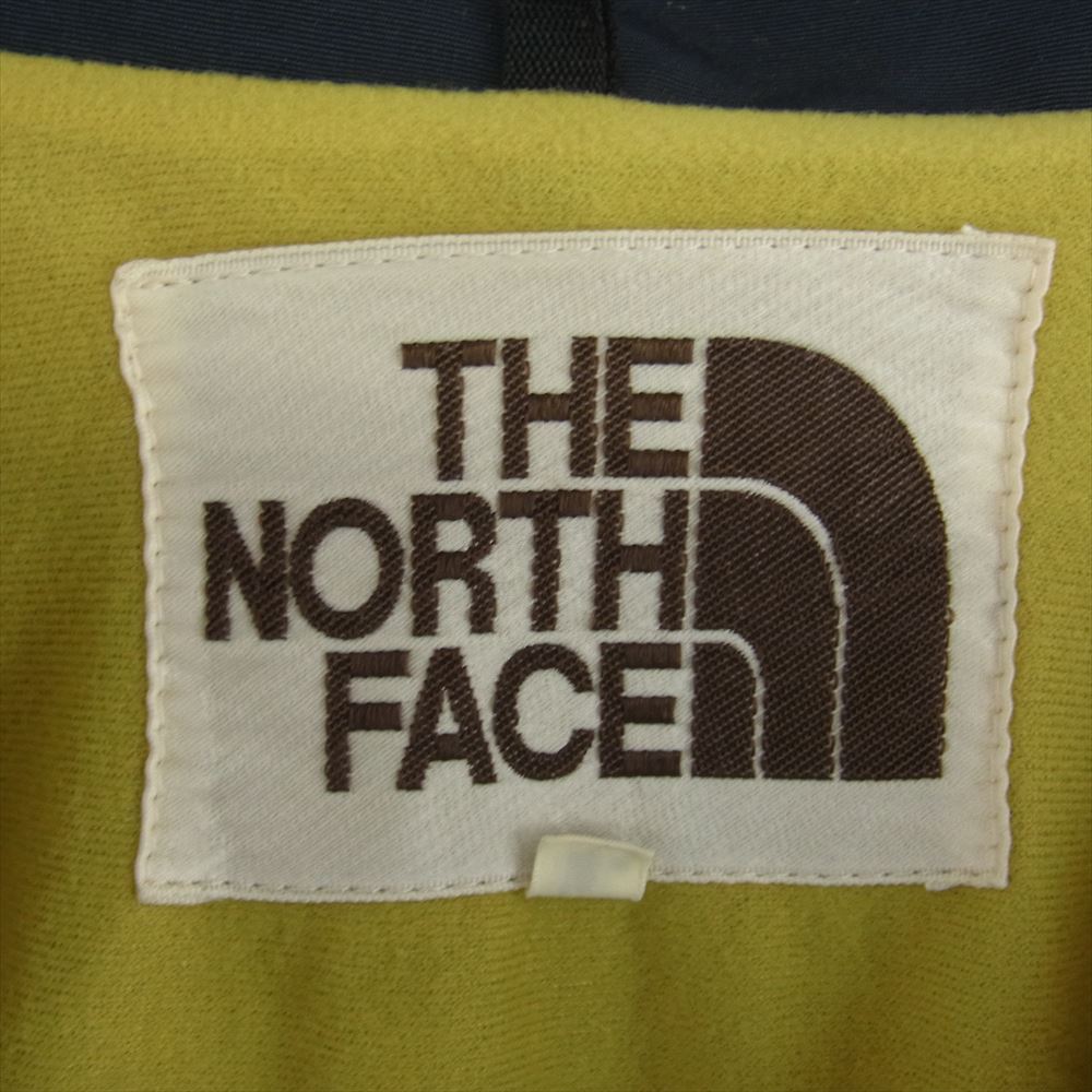 THE NORTH FACE ノースフェイス NP-2140 茶タグ ナイロン コーチ ジャケット ネイビー系 LL【中古】