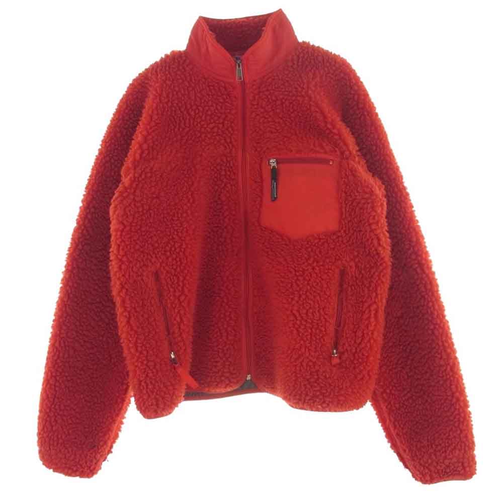 patagonia パタゴニア 23024 00s USA製 クラシック レトロ カーディガン フリース ジャケット レッド系 M【中古】