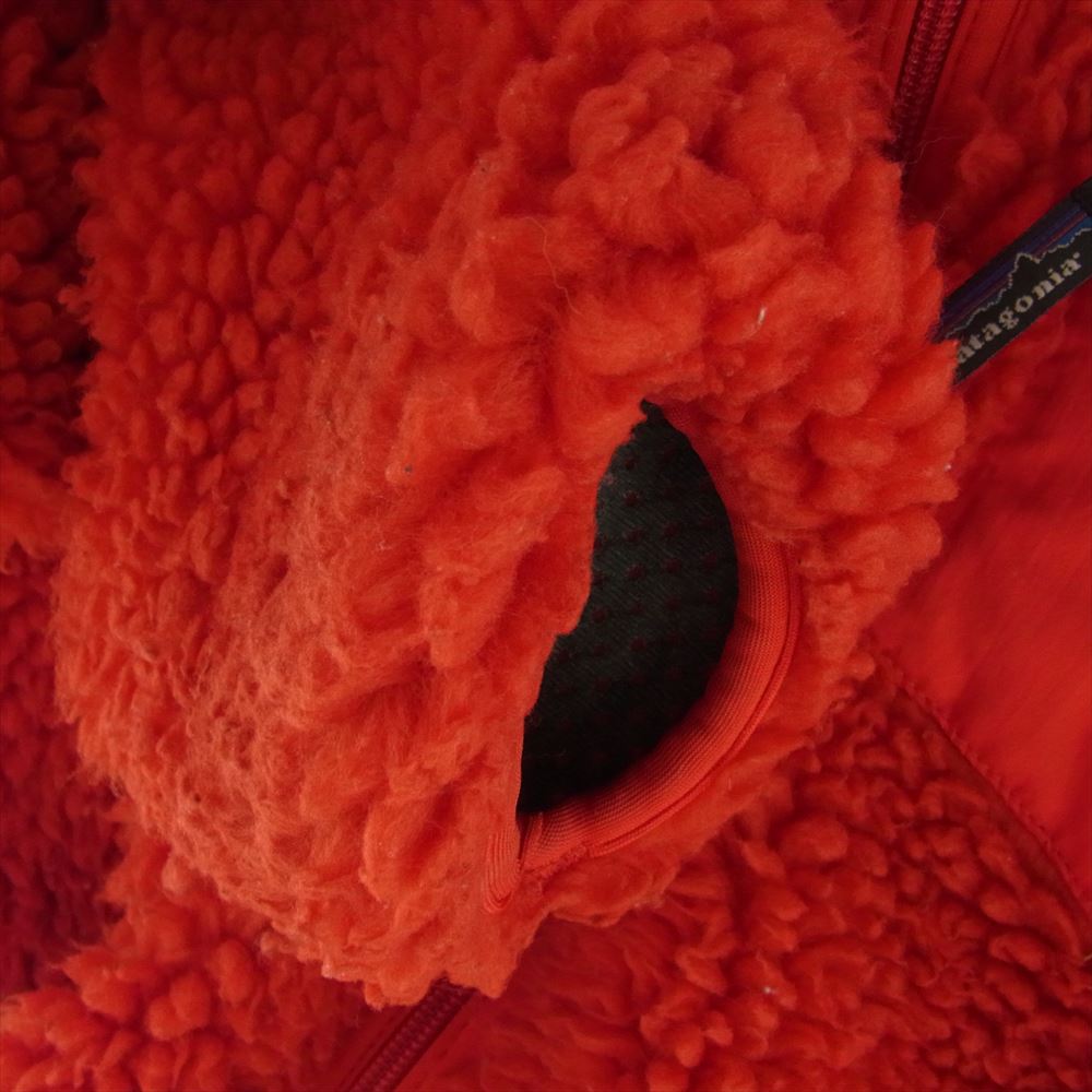 patagonia パタゴニア 23024 00s USA製 クラシック レトロ カーディガン フリース ジャケット レッド系 M【中古】