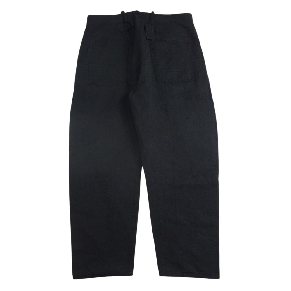 アラキユウ TTP04 TTKOCL Cropped Pants クロップドパンツ コットンリネン グレー系 1【中古】