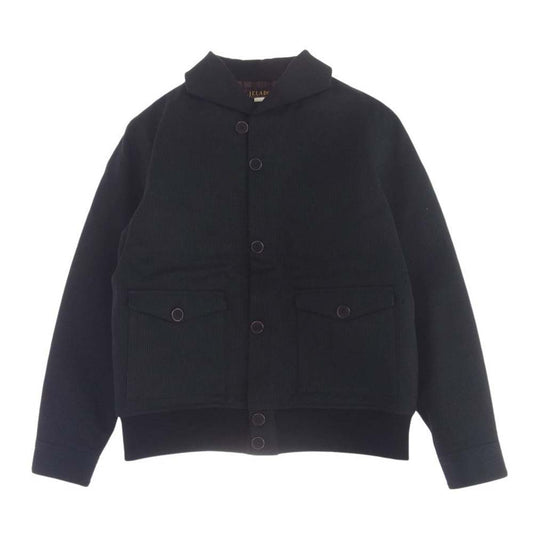 JELADO ジェラード Badass A-1 タイプ ピケ ジャケット ブラック系 1【美品】【中古】