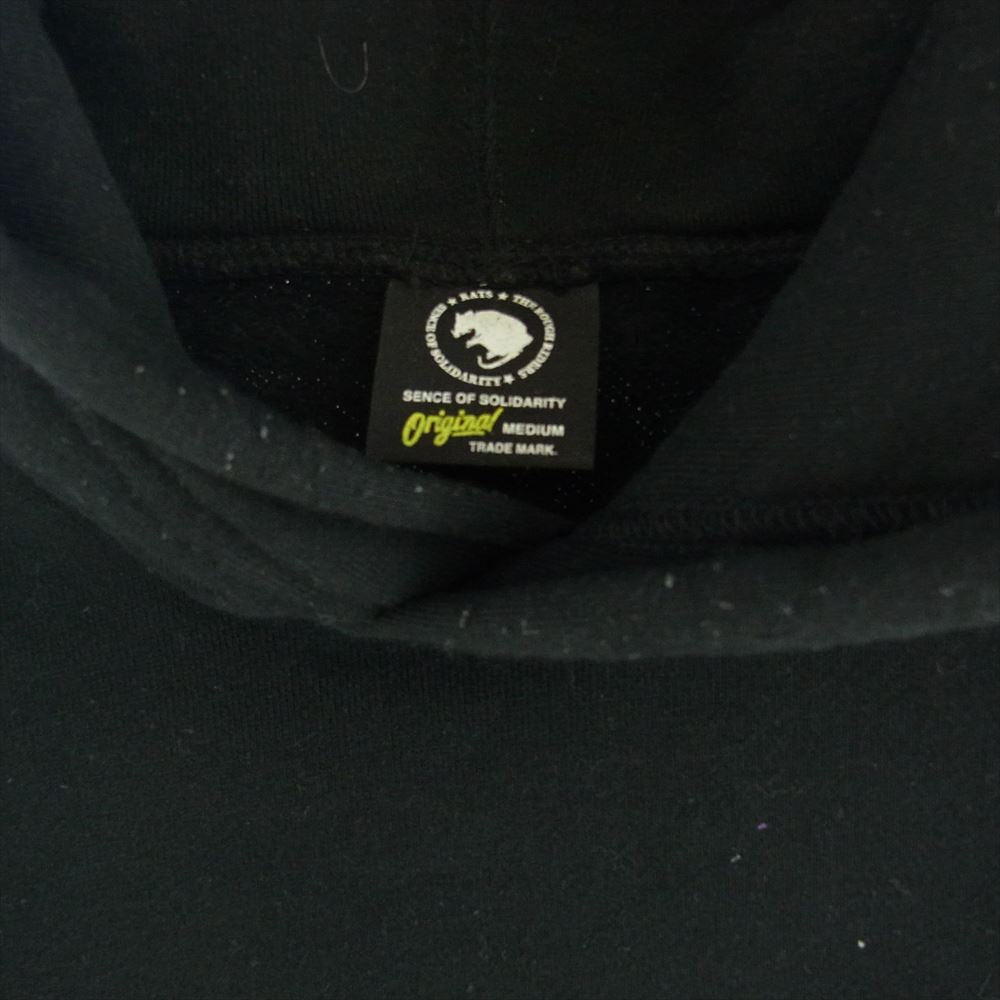 RATS ラッツ 21’RTC-1002 MC HOODIE TYPE-A プリント プルオーバー パーカー ブラック系 M【中古】