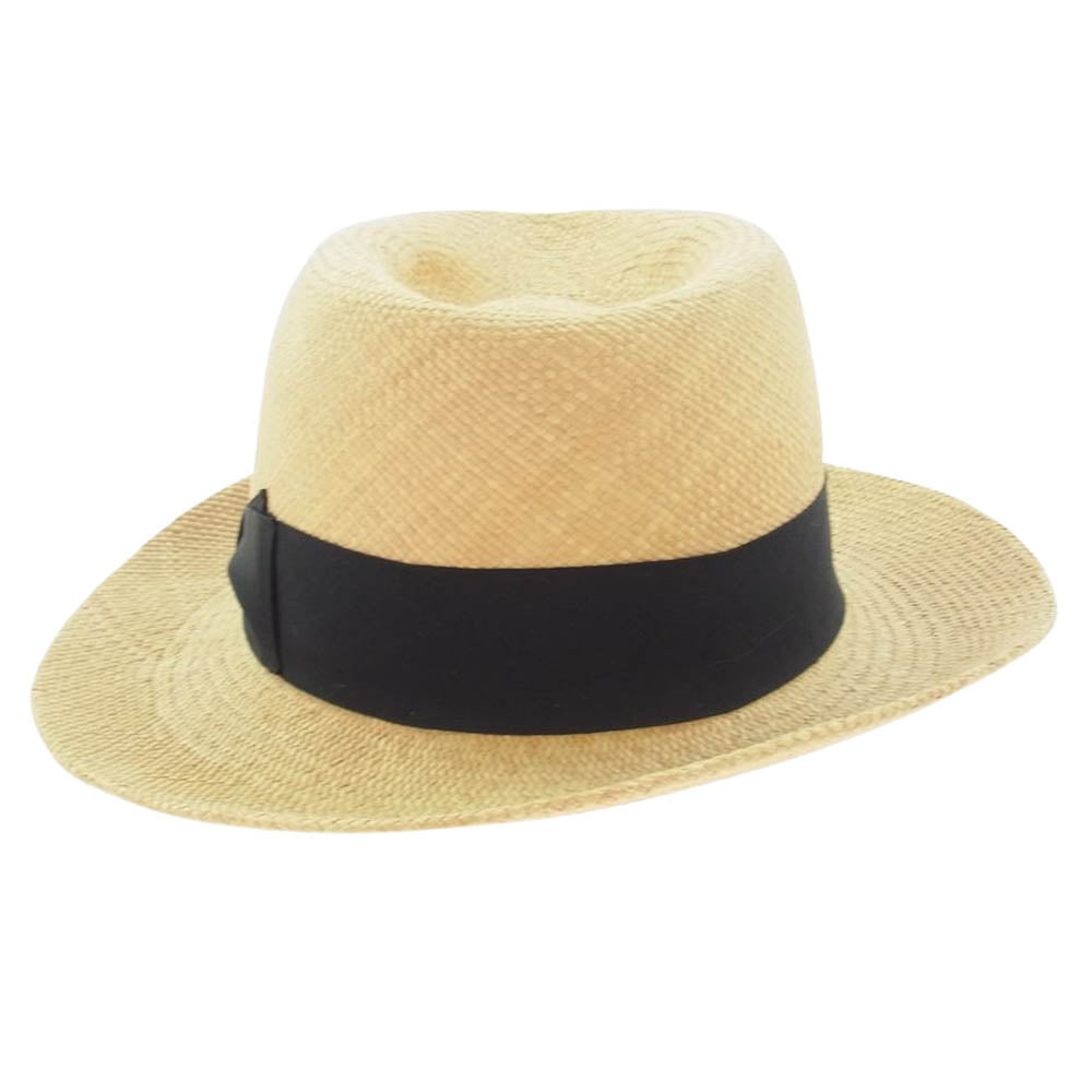 WACKO MARIA ワコマリア × 東京HAT ROCKERS 東京ハットロッカーズ パナマハット ベージュ ベージュ系 S 57【中古】