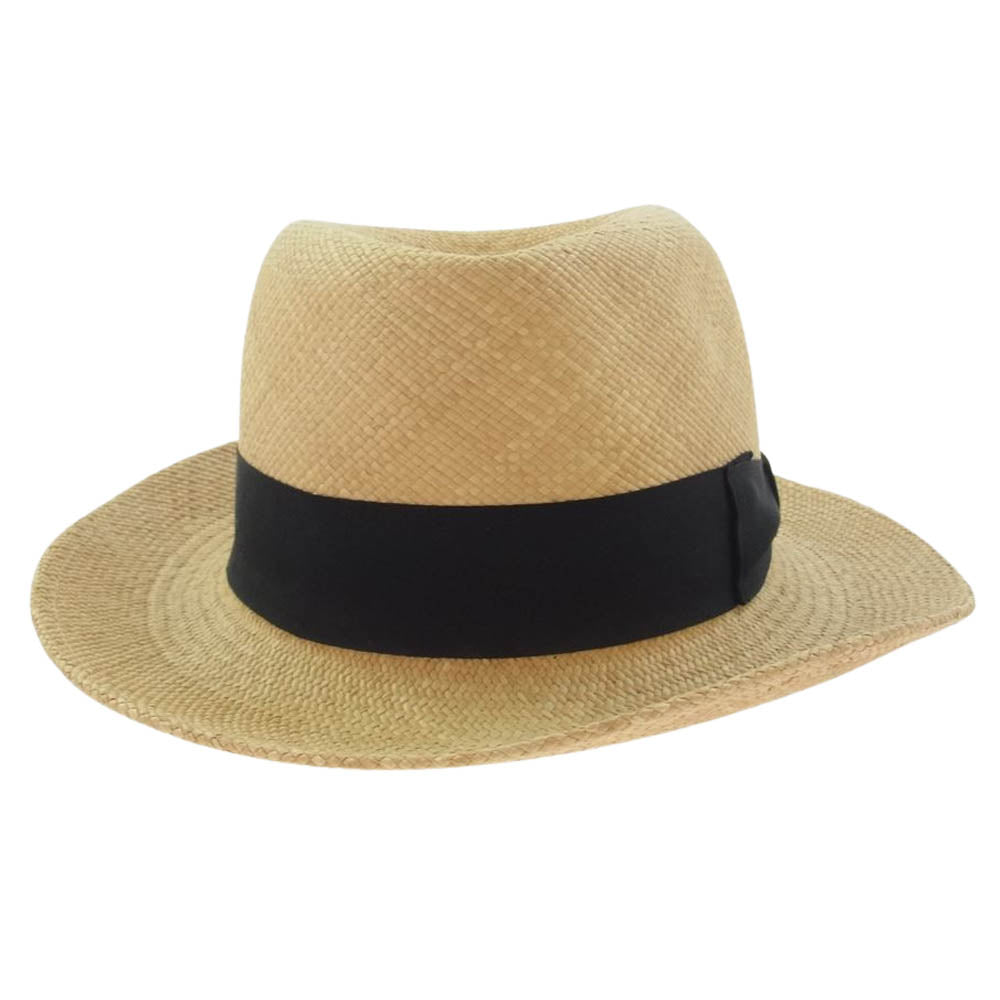 WACKO MARIA ワコマリア × 東京HAT ROCKERS 東京ハットロッカーズ パナマハット ベージュ ベージュ系 S 57【中古】