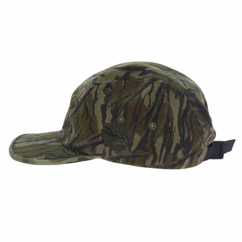 Supreme シュプリーム × Mossy Oak モッシーオーク 18AW Military Camp Cap ミリタリー ツリーカモ ボックスロゴ キャンプ キャップ【中古】