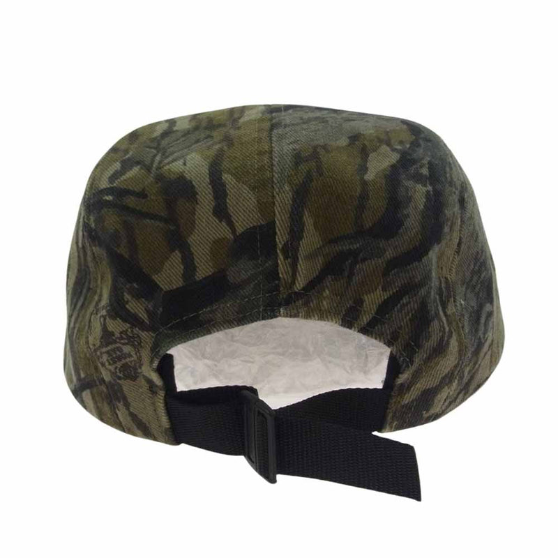 Supreme シュプリーム × Mossy Oak モッシーオーク 18AW Military Camp Cap ミリタリー ツリーカモ ボックスロゴ キャンプ キャップ【中古】