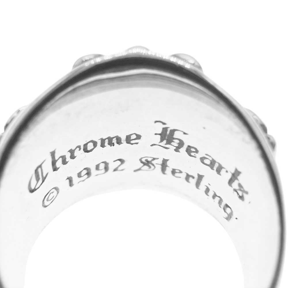 CHROME HEARTS クロムハーツ（原本無） KEEPER RING キーパー リング シルバー系 19.5号【中古】