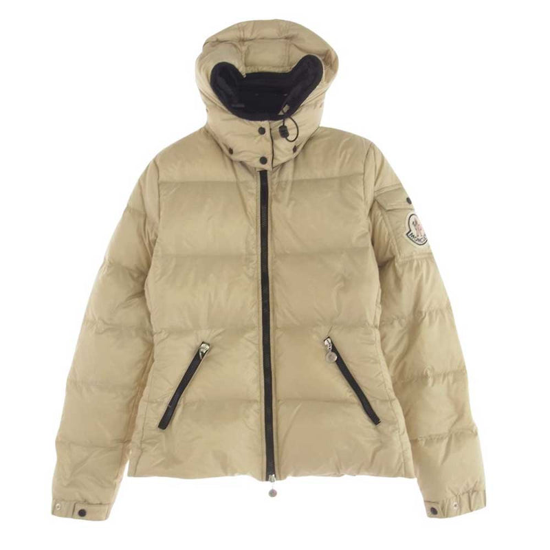 MONCLER モンクレール Z5HJ213 国内正規品 ペッパージャパンタグ BADIA バディア ダウン ジャケット ベージュ系 1【中古】