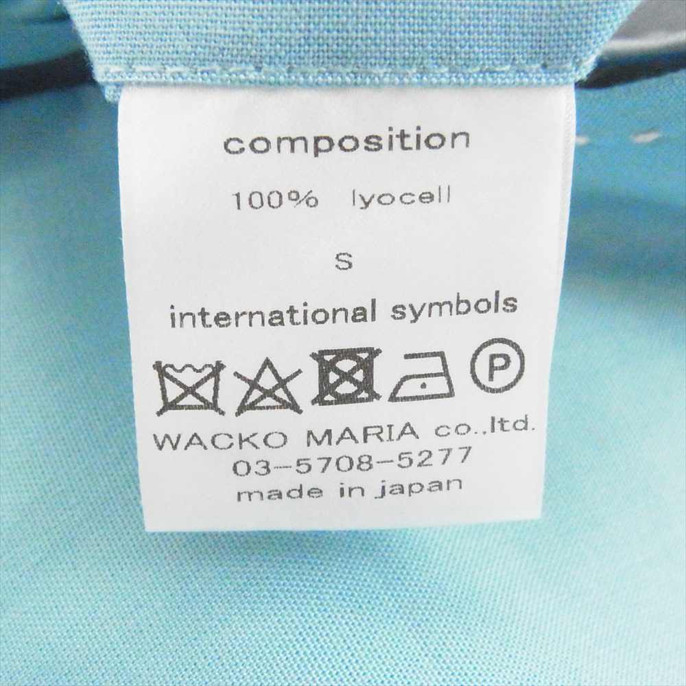 WACKO MARIA ワコマリア Miami shorts マイアミ リヨセル ショーツ ショート パンツ ライトブルー系 S【中古】