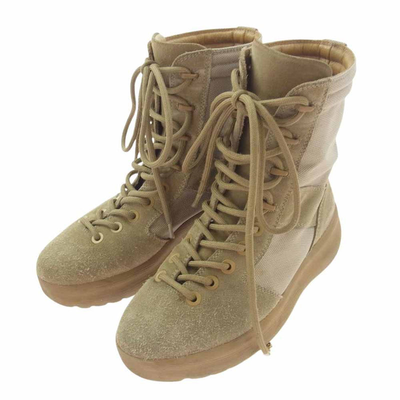 イージー KM2606.011 SEASON3 シーズン3 MILITARY BOOT ミリタリー ブーツ ベージュ系 40【中古】