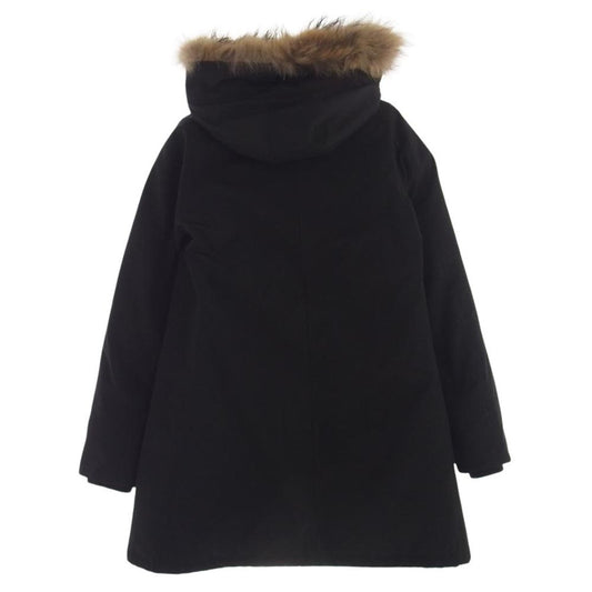 UNITED ARROWS ユナイテッドアローズ 3625-179-1200 green label relaxing グリーンレーベルリラクシング ファー脱着式 マウンテン ダウンコート ブラック系 38【中古】