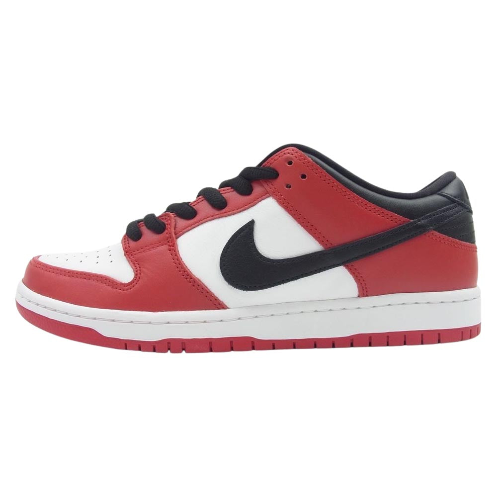 NIKE SB ナイキエスビー BQ6817-600 SB Dunk Low Pro J-Pack Chicago Varsity Red and White ダンク ロー プロ ジェーパック シカゴ バーシティレッド アンド ホワイト ローカット スニーカー ホワイト系 ブラック系 レッド系 27.5cm【極上美品】【中古】